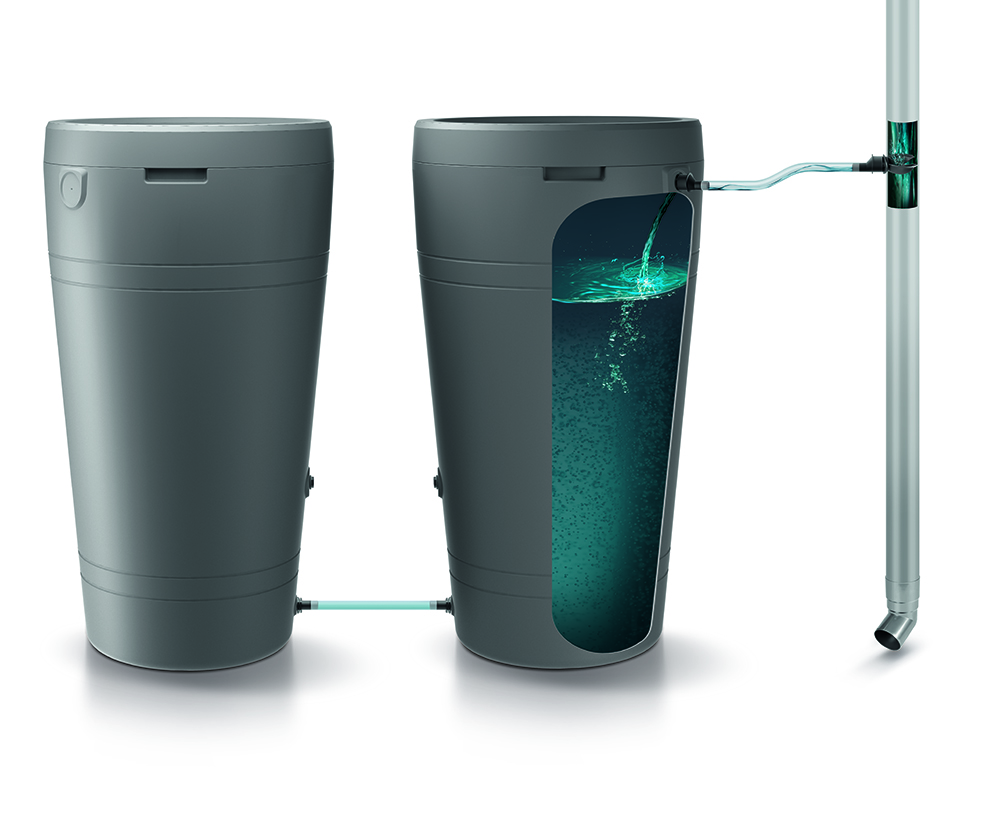 Комплект для підключення резервуара для дощової води Icanset 8