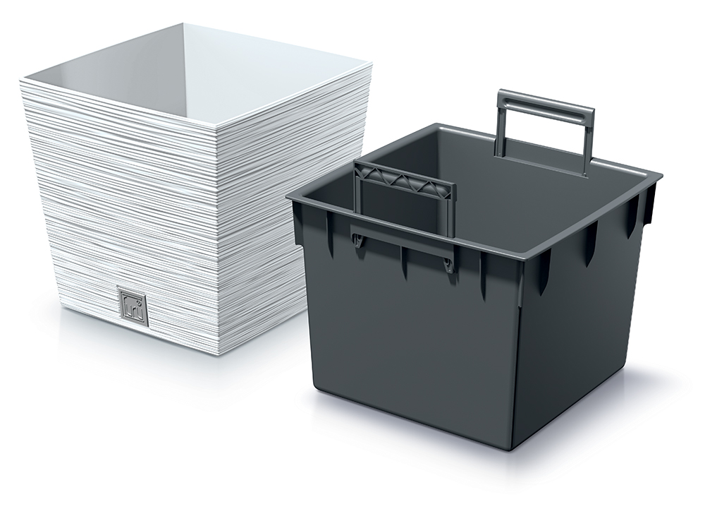 Кашпо FURU square low